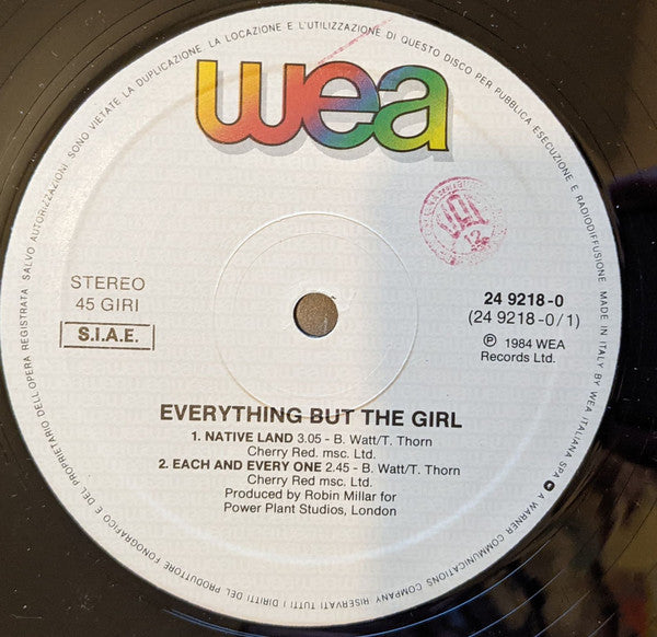 Everything But The Girl : Native Land (12")
