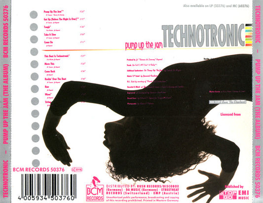 Technotronic : Pump Up The Jam (CD, Album)