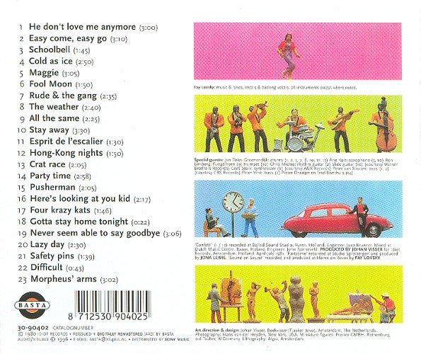 Fay Lovsky : Sound On Sound Confetti (CD, Comp)