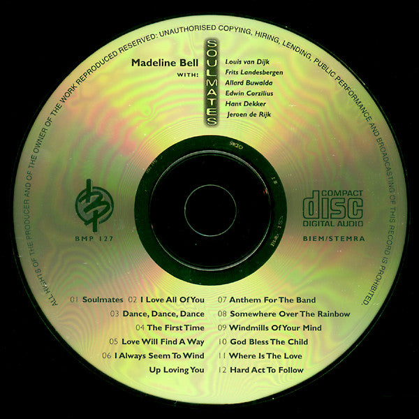 Madeline Bell : Soulmates (CD, Album)