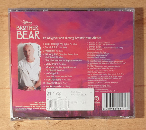 Mark Mancina And Phil Collins : Brother Bear - An Original Disney Records Soundtrack (CD, Album)