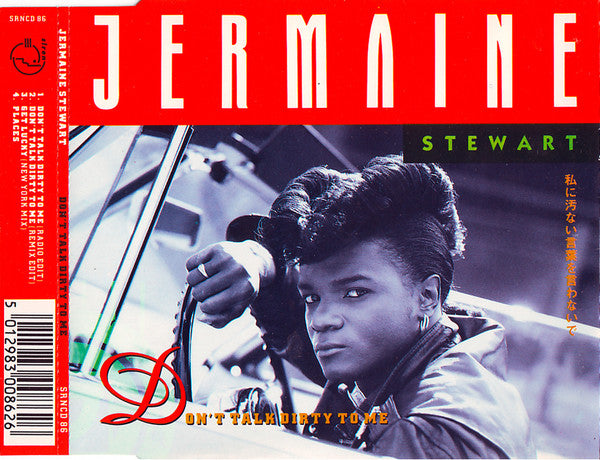 Jermaine Stewart : Don't Talk Dirty To Me (CD, Single)