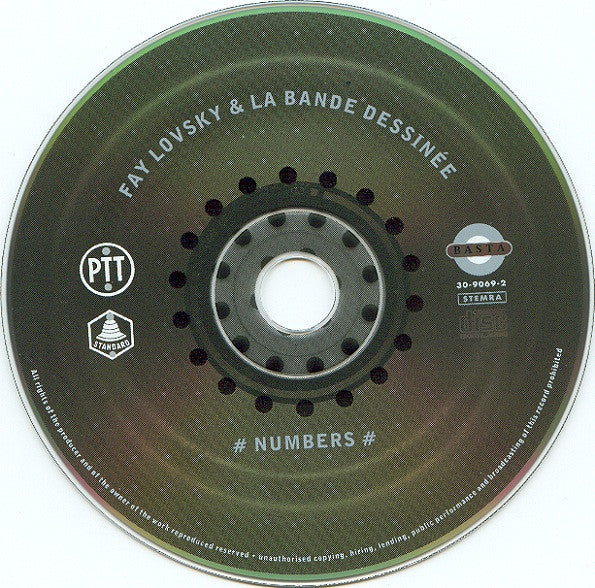 Fay Lovsky & La Bande Dessinée : Numbers (CD, Album)