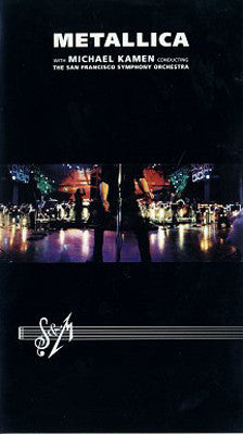 Metallica With Michael Kamen Conducting San Francisco Symphony : S&M (VHS, PAL)