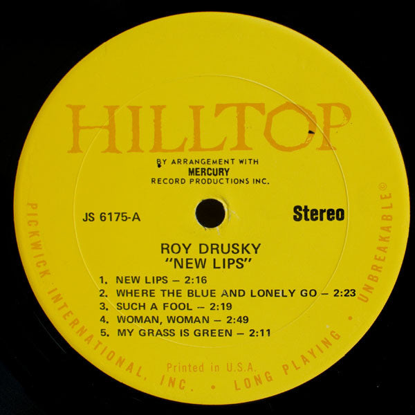 Roy Drusky : New Lips (LP, RE)