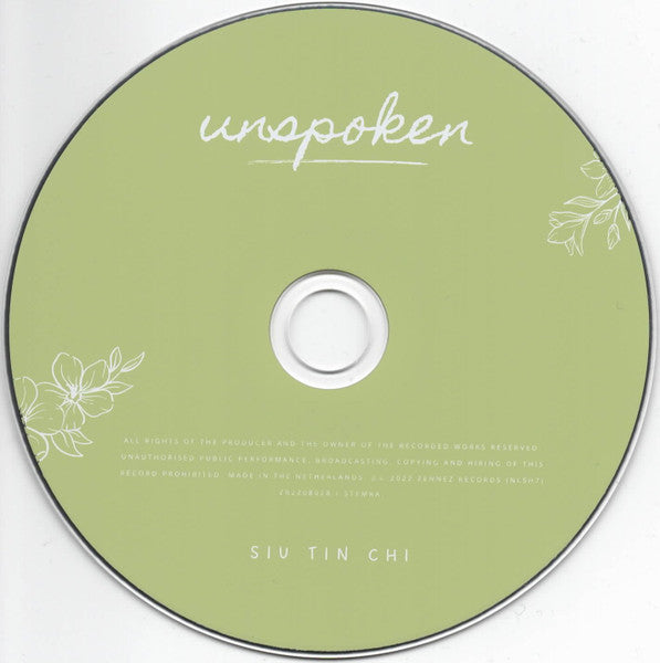 Siu Tin Chi, Chi Quartet : Unspoken (CD, Album, Dig)