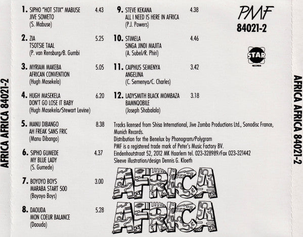 Various : Africa Africa (CD, Comp)