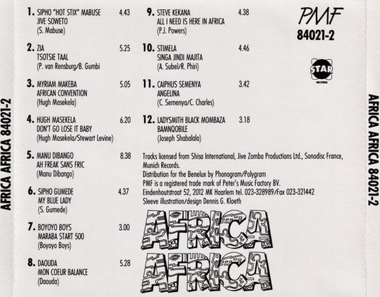 Various : Africa Africa (CD, Comp)