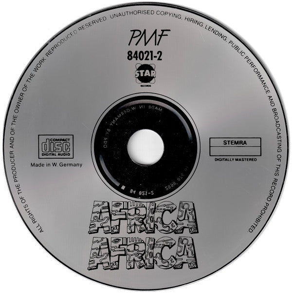 Various : Africa Africa (CD, Comp)