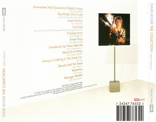 David Bowie : The Collection (CD, Comp, RP)