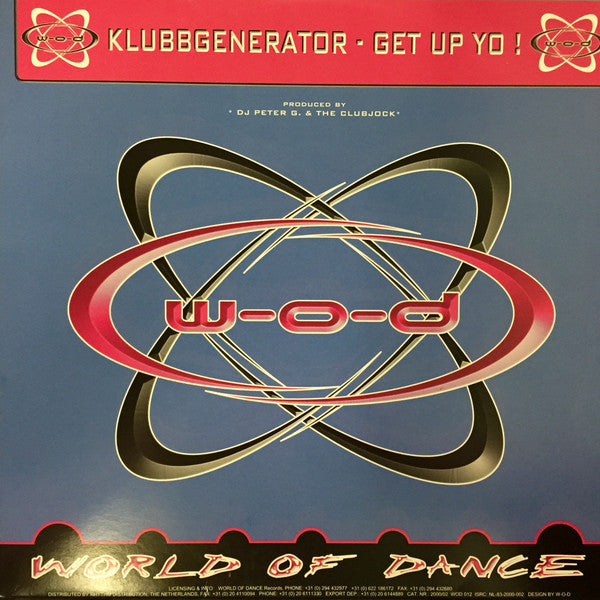 Klubbgenerator : Get Up Yo! (12")