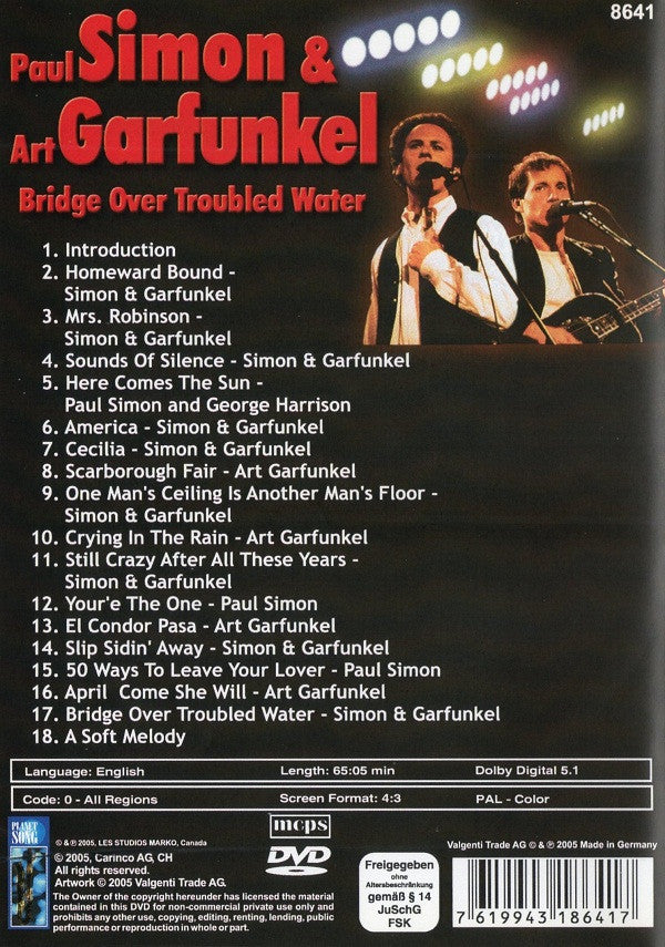 Simon & Garfunkel : Bridge Over Troubled Water (DVD-V, PAL)