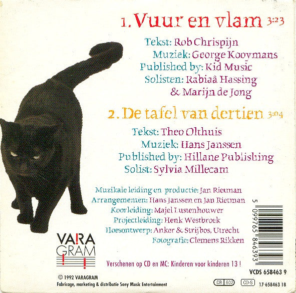 Kinderen Voor Kinderen : Vuur En Vlam (CD, Single)