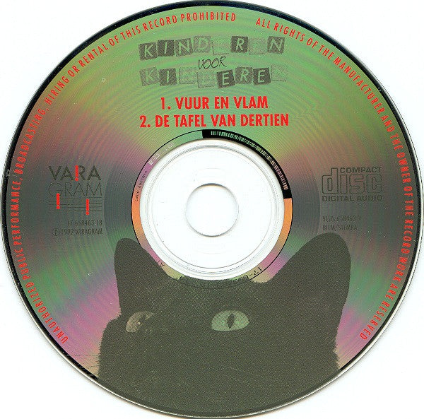 Kinderen Voor Kinderen : Vuur En Vlam (CD, Single)