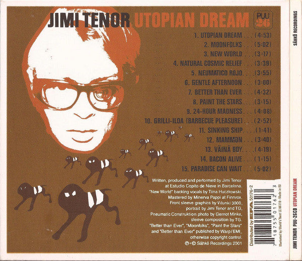 Jimi Tenor : Utopian Dream (CD, Album, Dig)