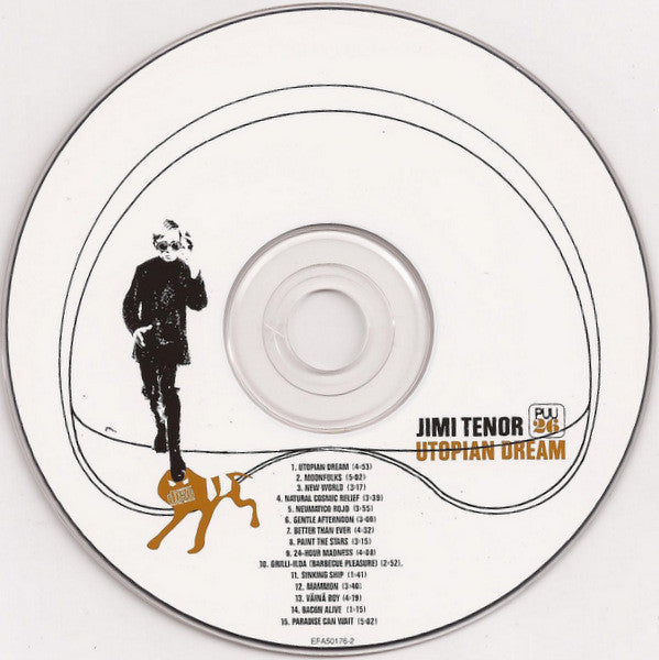 Jimi Tenor : Utopian Dream (CD, Album, Dig)