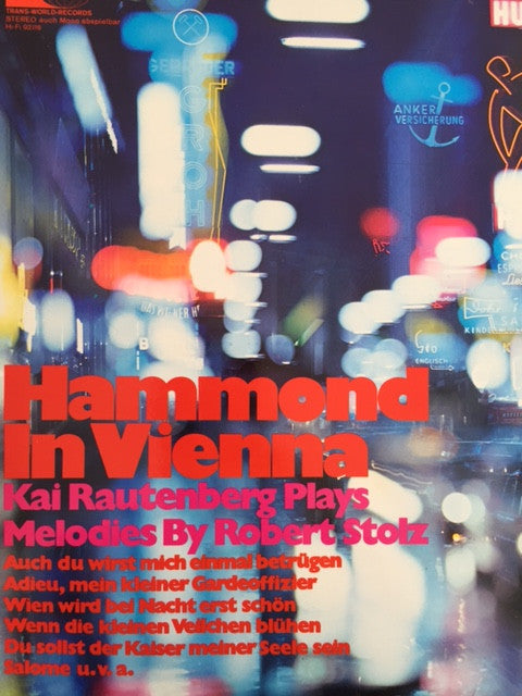 Kai Rautenberg : Hammond In Vienna - Kai Rautenberg Plays Melodies By Robert Stolz (LP)