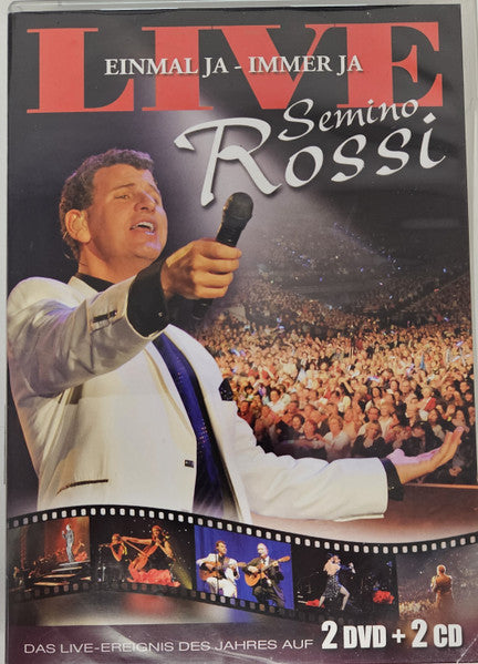 Semino Rossi : Einmal Ja - Immer Ja (Live) (2xCD, +2D)