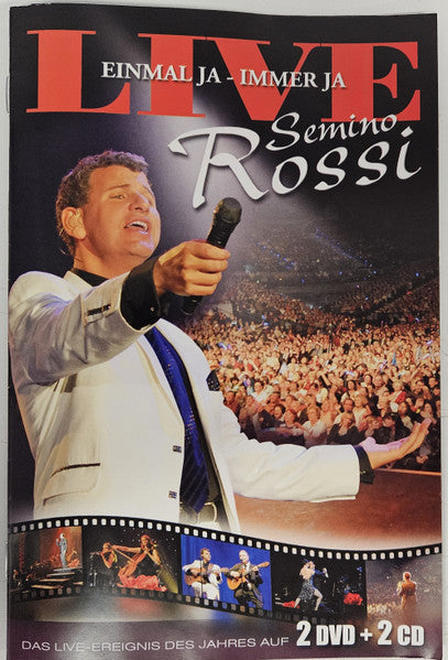 Semino Rossi : Einmal Ja - Immer Ja (Live) (2xCD, +2D)