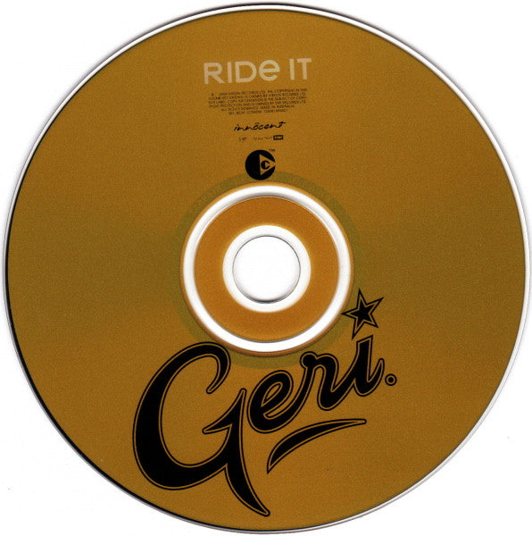 Geri Halliwell : Ride It (CD, Single, Copy Prot.)