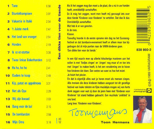 Kinderen Voor Kinderen : Kinderen Voor Kinderen 10 (CD, Album)