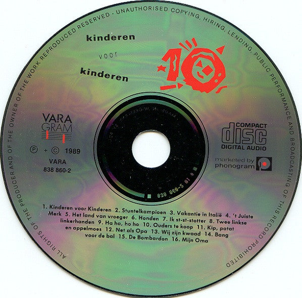Kinderen Voor Kinderen : Kinderen Voor Kinderen 10 (CD, Album)