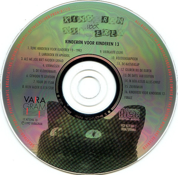 Kinderen voor Kinderen : Kinderen Voor Kinderen 13 (CD, Album)