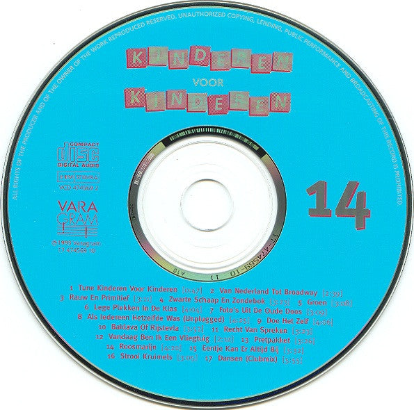 Kinderen voor Kinderen : Kinderen Voor Kinderen 14 (CD, Album)