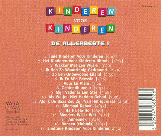 Kinderen voor Kinderen : De Allerbeste! (CD, Comp)