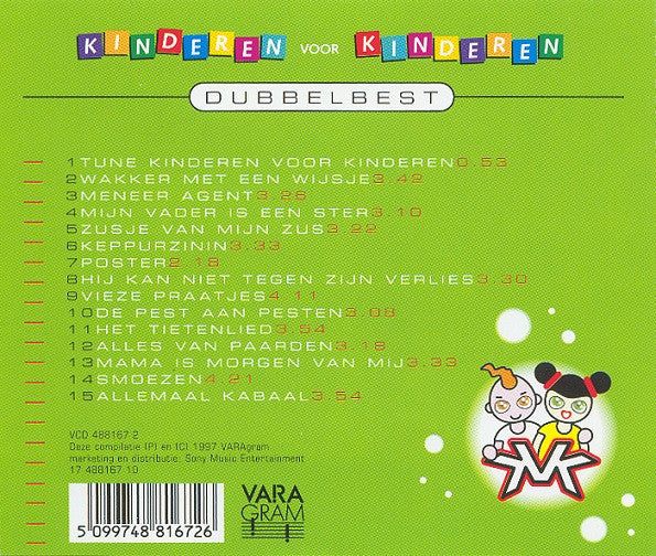 Kinderen voor Kinderen : Dubbelbest (2xCD, Comp)