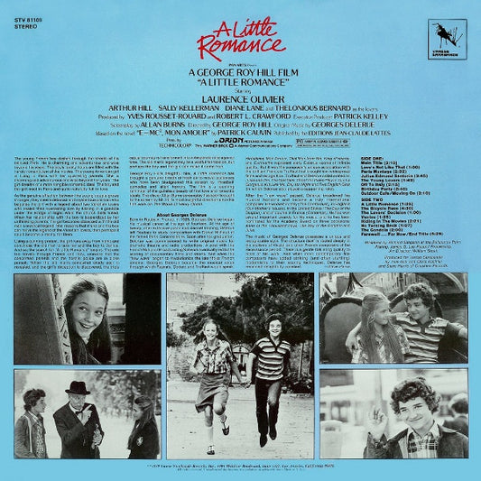 Georges Delerue : A Little Romance (Original Motion Picture Soundtrack) (LP, Album)
