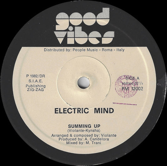 Electric Mind : Summing Up (12")