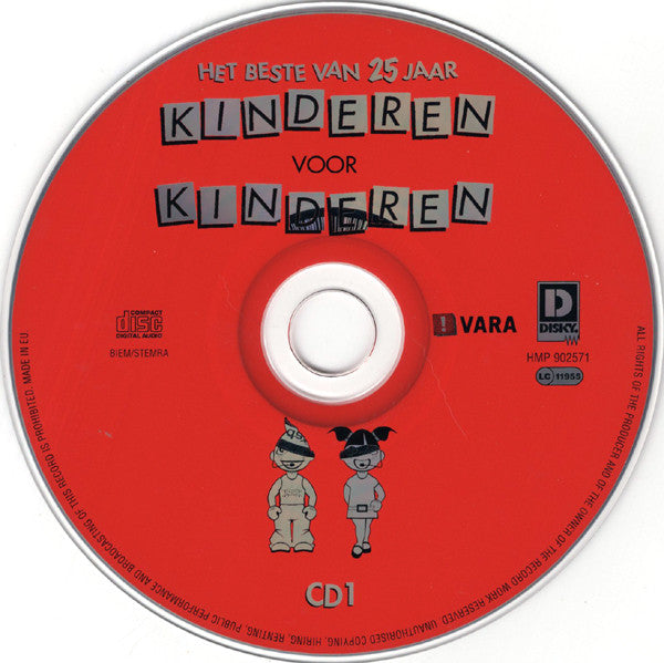 Kinderen voor Kinderen : Het Beste Van 25 Jaar Kinderen Voor Kinderen (2xCD, Comp)