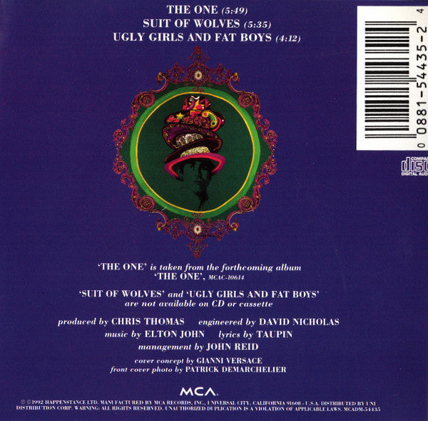 Elton John : The One (CD, Maxi)
