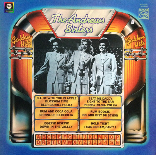 The Andrews Sisters : Golden Hits (LP, Album)