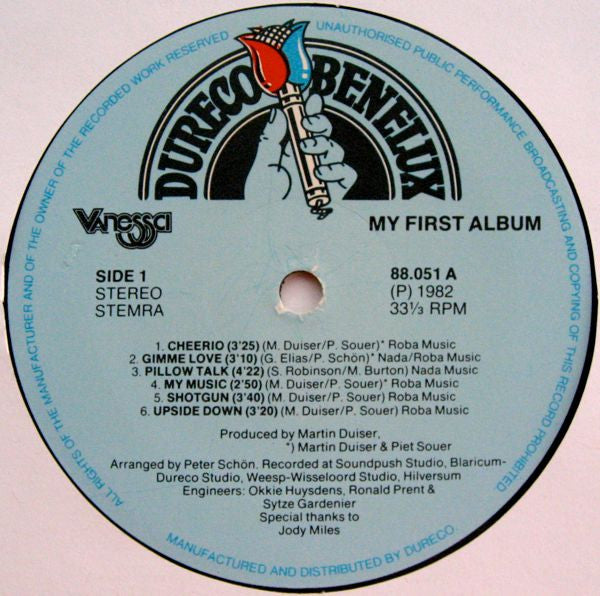 Vanessa (2) : My First Album (LP, Album)