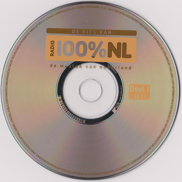 Various : De Hits Van Radio 100% NL - Deel 1 (CD, Comp)