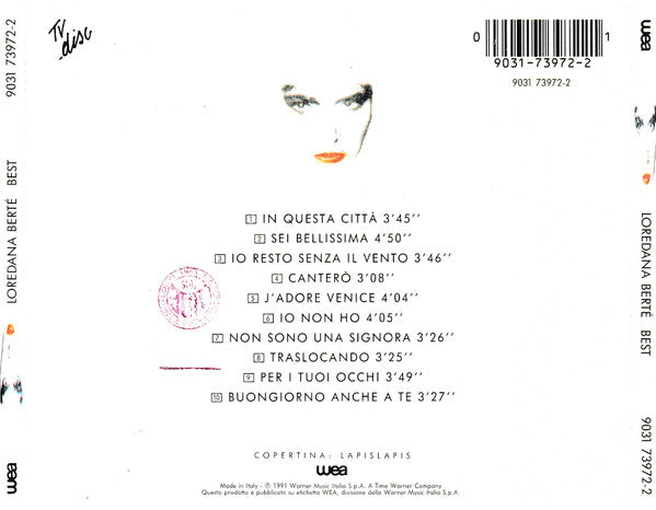 Loredana Bertè : Best (CD, Comp)