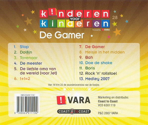 Kinderen voor Kinderen : 28 - De Gamer (CD, Album)