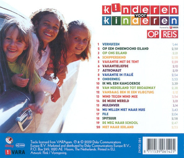 Kinderen voor Kinderen : Op Reis (CD, Comp)