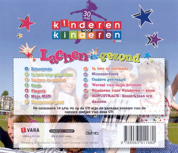 Kinderen voor Kinderen : 30 - Lachen Is Gezond (CD, Album)