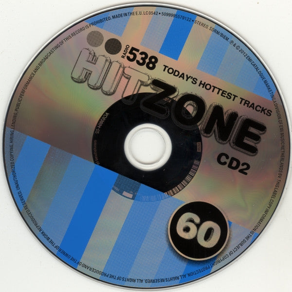 Various : Radio 538 Hitzone 60 (2xCD, Comp)