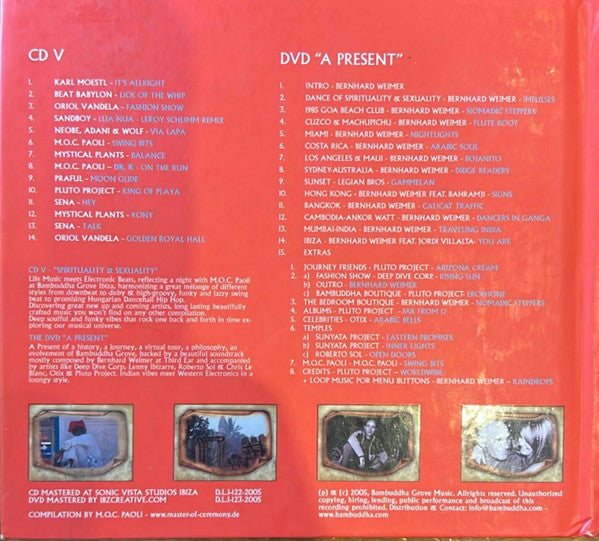 M.O.C. Paoli : Bambuddha Grove - Spirituality & Sexuality - Volume 5 (CD, Comp, Mixed + DVD, Comp)