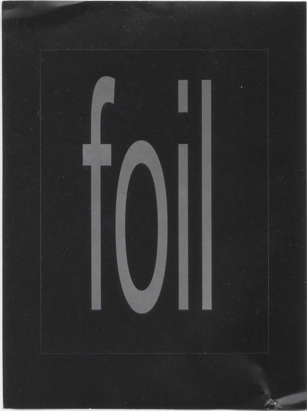 Foil : Let It Go Black / Man Overboard (CD, Single)