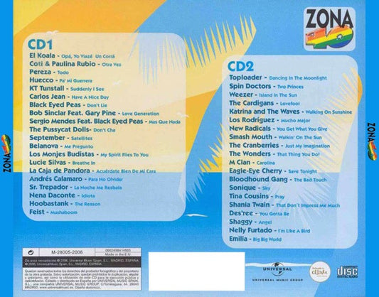 Various : Zona 40 Principales - 2006 (2xCD, Comp)