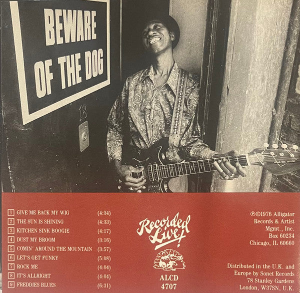 Hound Dog Taylor & The House Rockers : Beware Of The Dog! (CD, Album, RE)