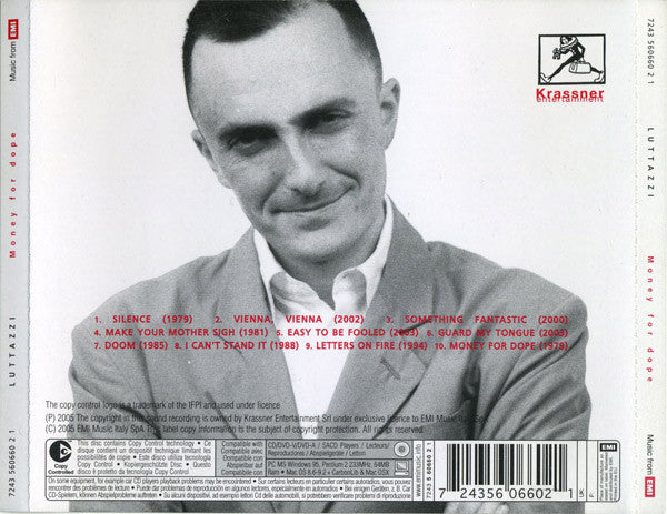 Daniele Luttazzi : Money For Dope (CD, Album, Copy Prot.)