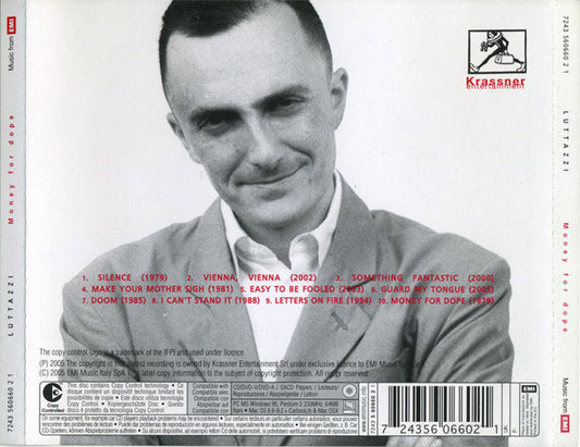 Daniele Luttazzi : Money For Dope (CD, Album, Copy Prot.)