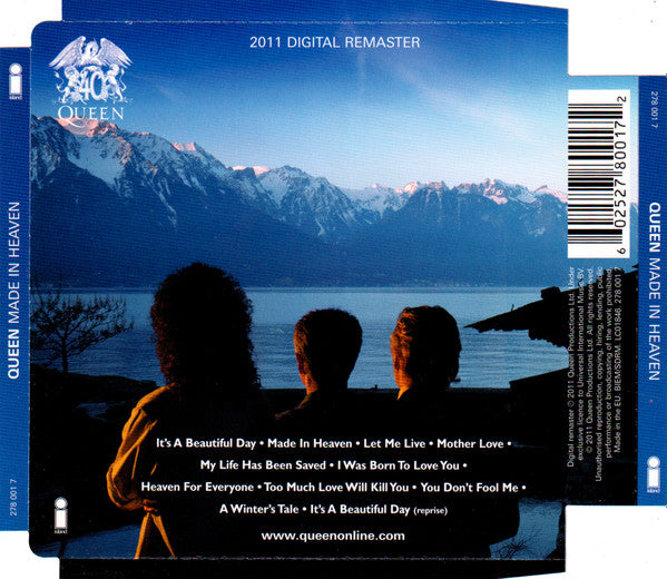 Queen : Made In Heaven (CD, Album, RE, RM, Sup)