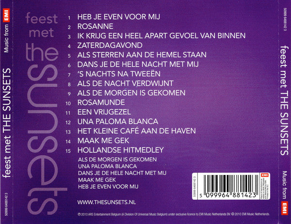 The Sunsets (4) : Feest Met The Sunsets (CD, Album)